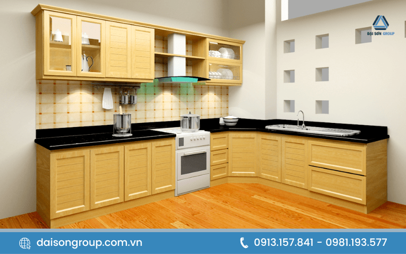 thiết kế tủ bếp