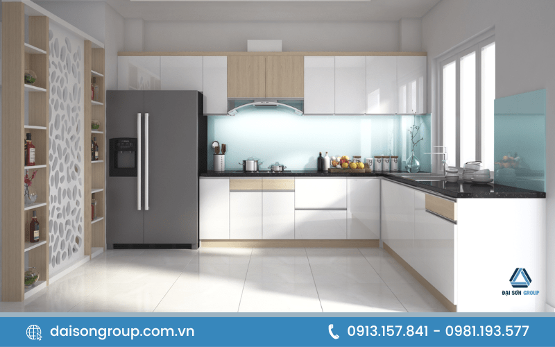 thiết kế tủ bếp