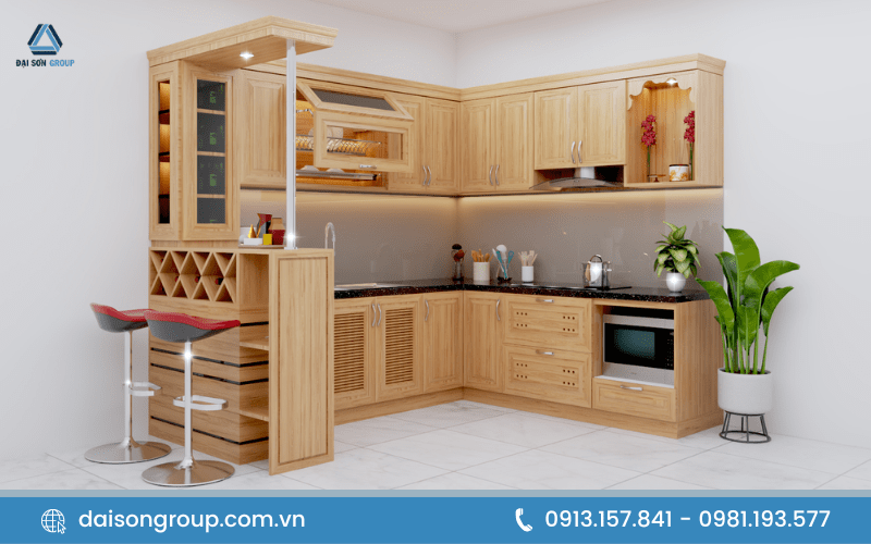 thiết kế tủ bếp