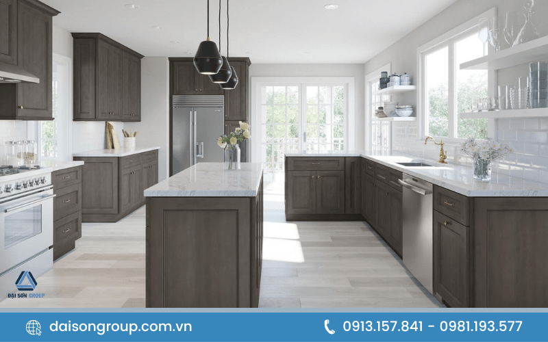 thiết kế tủ bếp