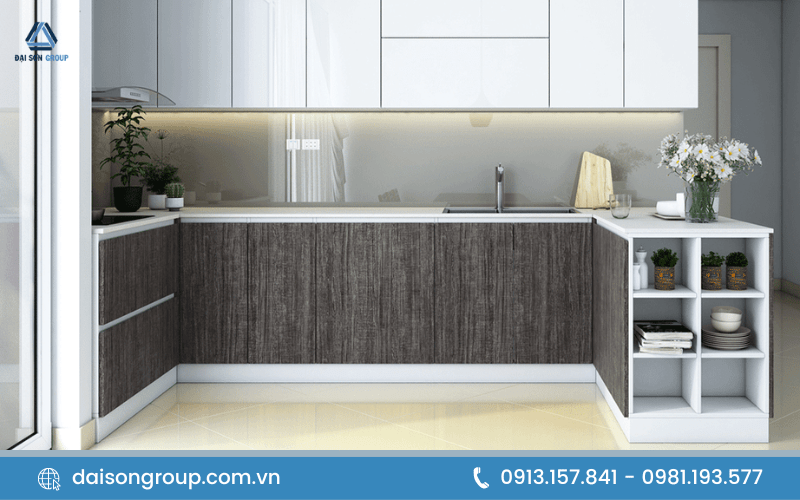 thiết kế tủ bếp