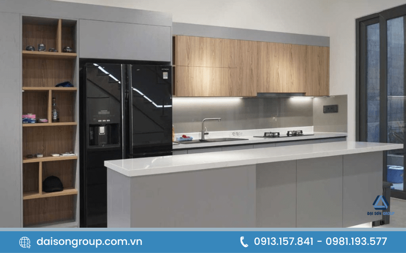 thiết kế tủ bếp