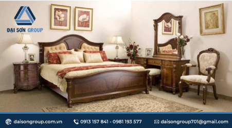 Phòng ngủ mang phong cách tân cổ điển