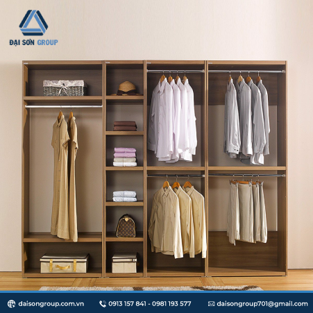 Kệ tủ quần áo theo phong thuỷ