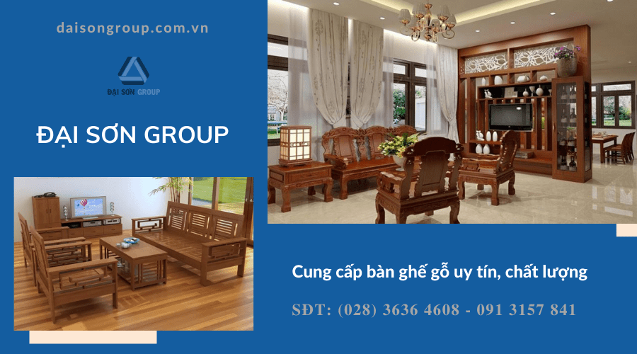 bàn ghế gỗ