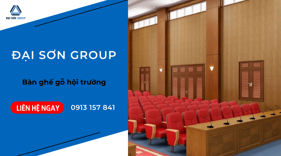 bàn ghế hội trường