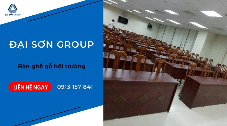 bàn ghế hội trường
