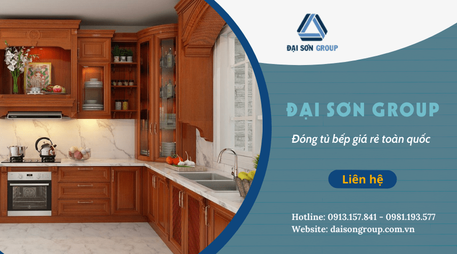 đóng tủ bếp
