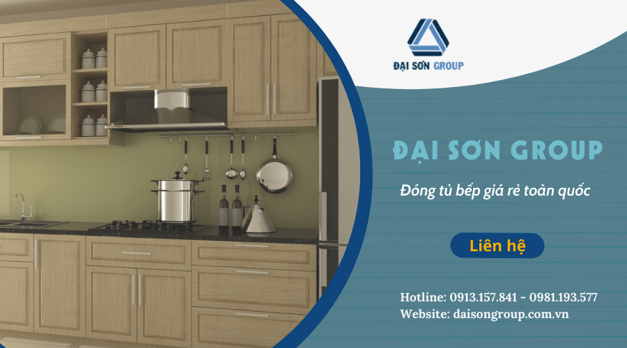 đóng tủ bếp