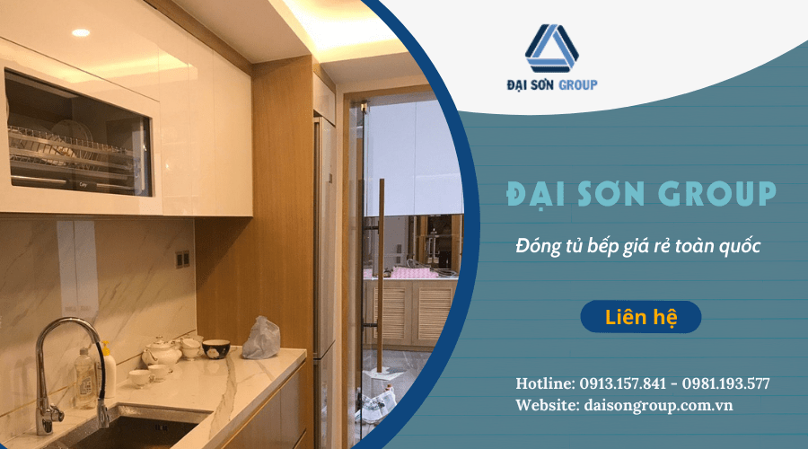 đóng tủ bếp