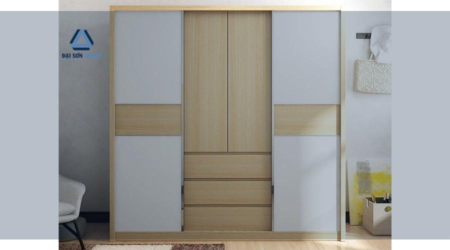 tủ quần áo gỗ công nghiệp