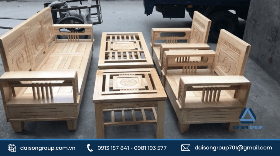 Top 50 mẫu bàn ghế phòng khách thêm phòng sang trọng đang được yêu thích hiện nay