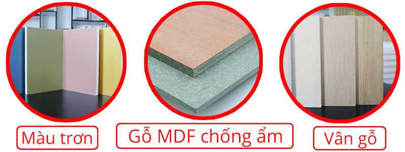 mẫu gỗ mdf chống ấm 