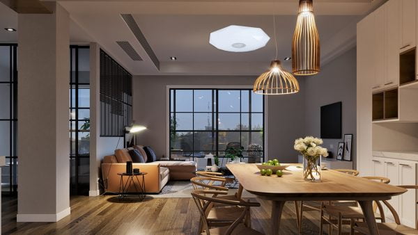phong cách gỗ tự nhiên