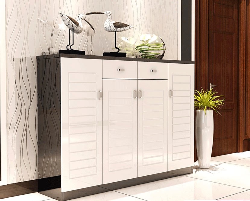 tủ giày mdf hiện đại