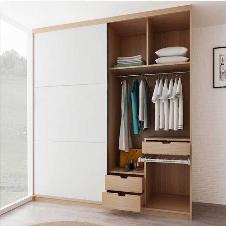 Tủ quần áo mdf cửa lùa