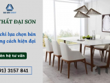 5 tiêu chí lựa chọn bàn ăn phong cách hiện đại - Bàn ăn giá rẻ chất lượng Củ Chi