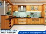 Đóng tủ bếp theo yêu cầu giá rẻ tại Đại Sơn Group