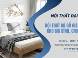 Nội thất đồ gỗ giá xưởng cho gia đình, chung cư