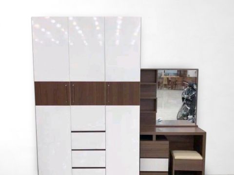 Tủ quần áo 3 cánh mdf