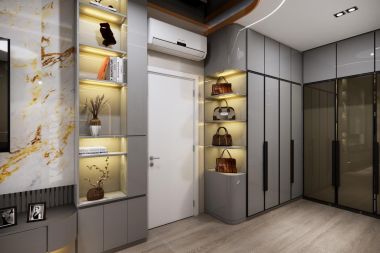 Tủ áo quần MODERN WALK-IN LUXURY