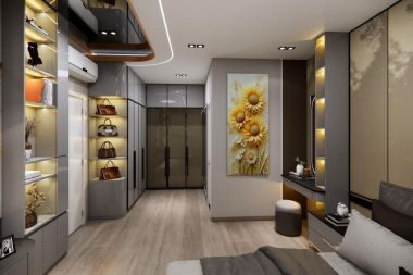 Tủ áo quần MODERN WALK-IN LUXURY