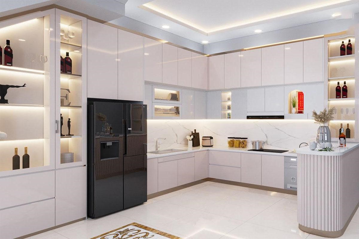 Dự án thiết kế nhà bếp hiện đại 1