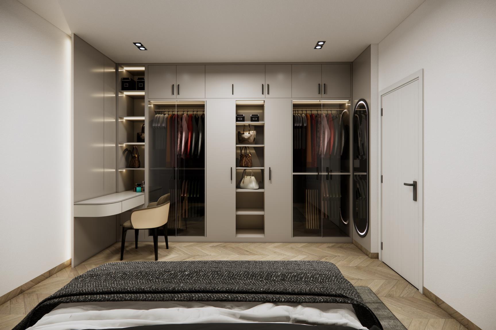 Tủ quần áo Walk-in Modern