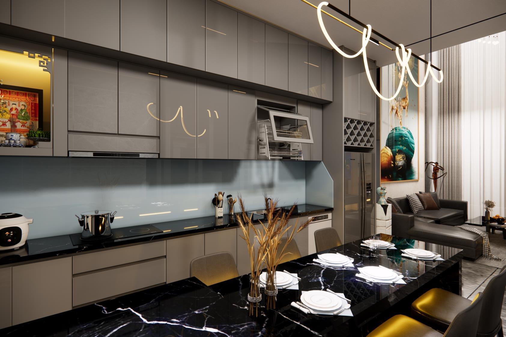Tủ bếp LUXURY MODERN